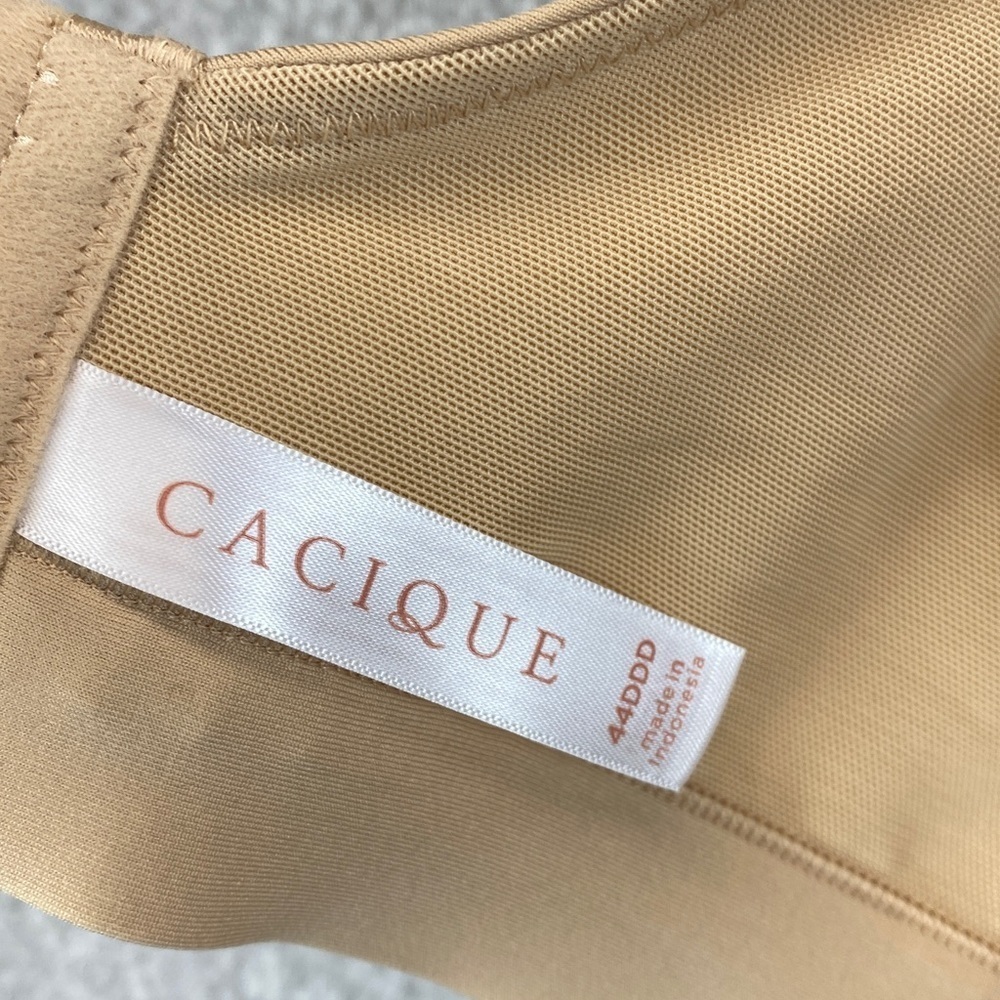 Cacique Comfort Bliss lightly lined full coverage bra 44 DDD underwire smooth - Picture 6 of 13